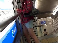 Japanese Ho Wets Her Pants